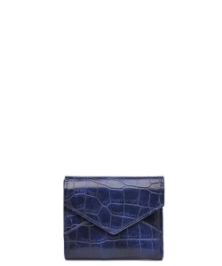 Urban Expressions Layla Croc Wallet 16733CPP NAVY